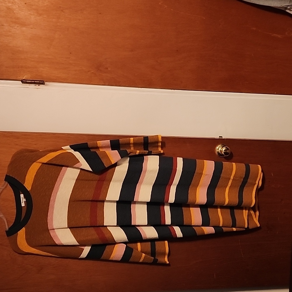 XXL Madewell brown, gold, pink, ivory, navy blue